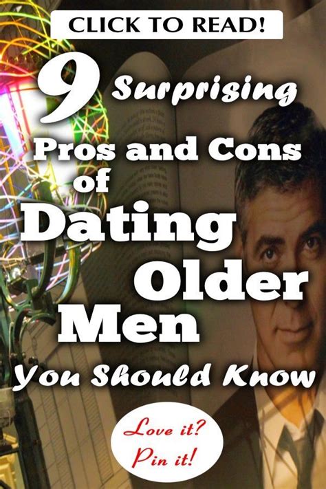 pros and cons of dating older man